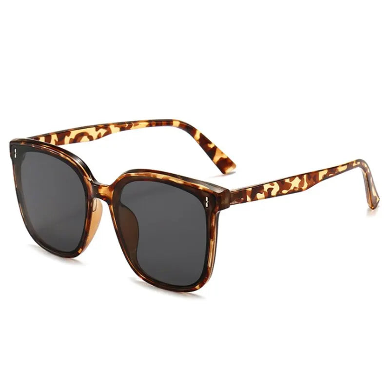 New Big Frame Sunglasses for Women Fashion Square Too Glasses Ladies
