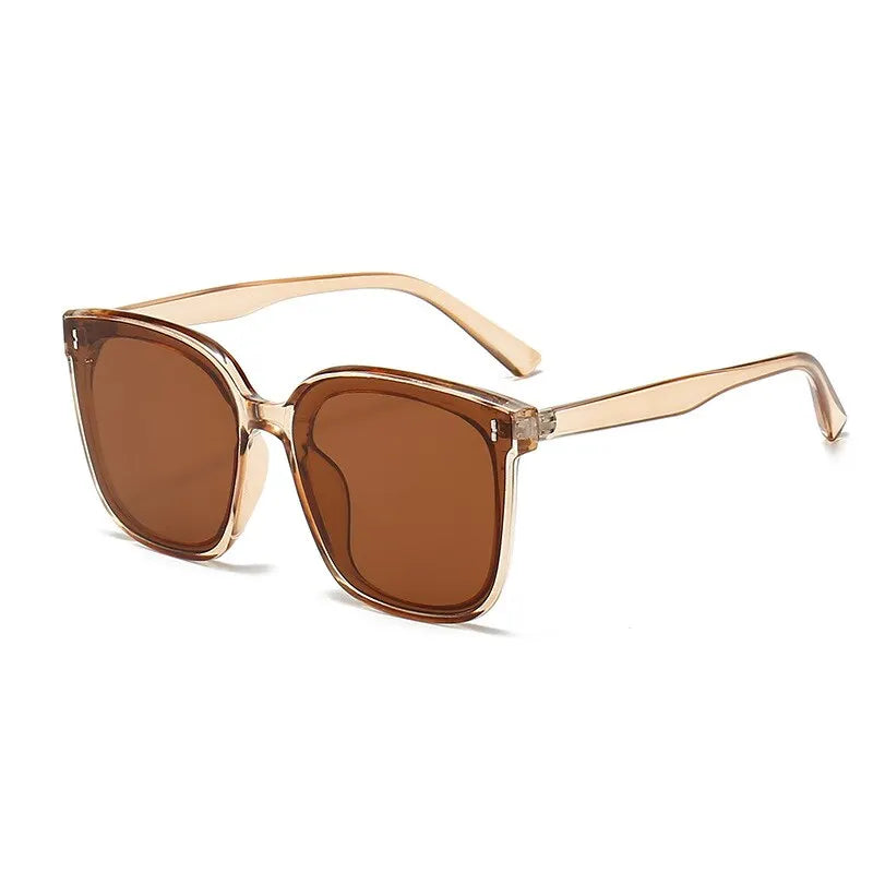 New Big Frame Sunglasses for Women Fashion Square Too Glasses Ladies