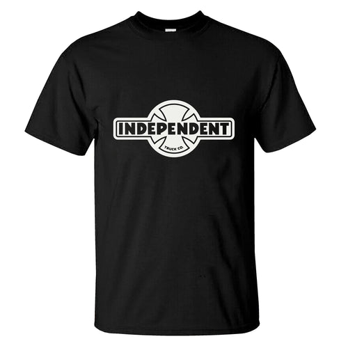 2025 Men T Shirt Casual Independent Skateboards T-shirt Oversized