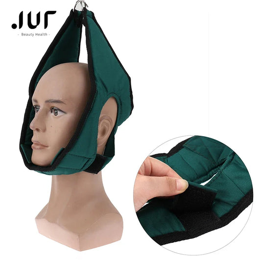 1PCS Cervical Traction Belt Neck Stretcher Band Vertebrae Recovery Health Care Neck Stretch Fixing Straps for Adult Children