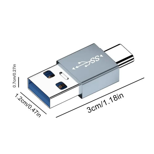 USB C Adapter Male OTG TypeC To A Easy To Carry Mini Size With