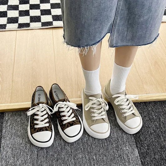 Women Canvas Shoes Women Fashion Summer Casual Sneakers Student Casual