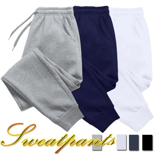 Mens Sweatpants Fashion Versatile Baggy Jogging Pants Outdoor High