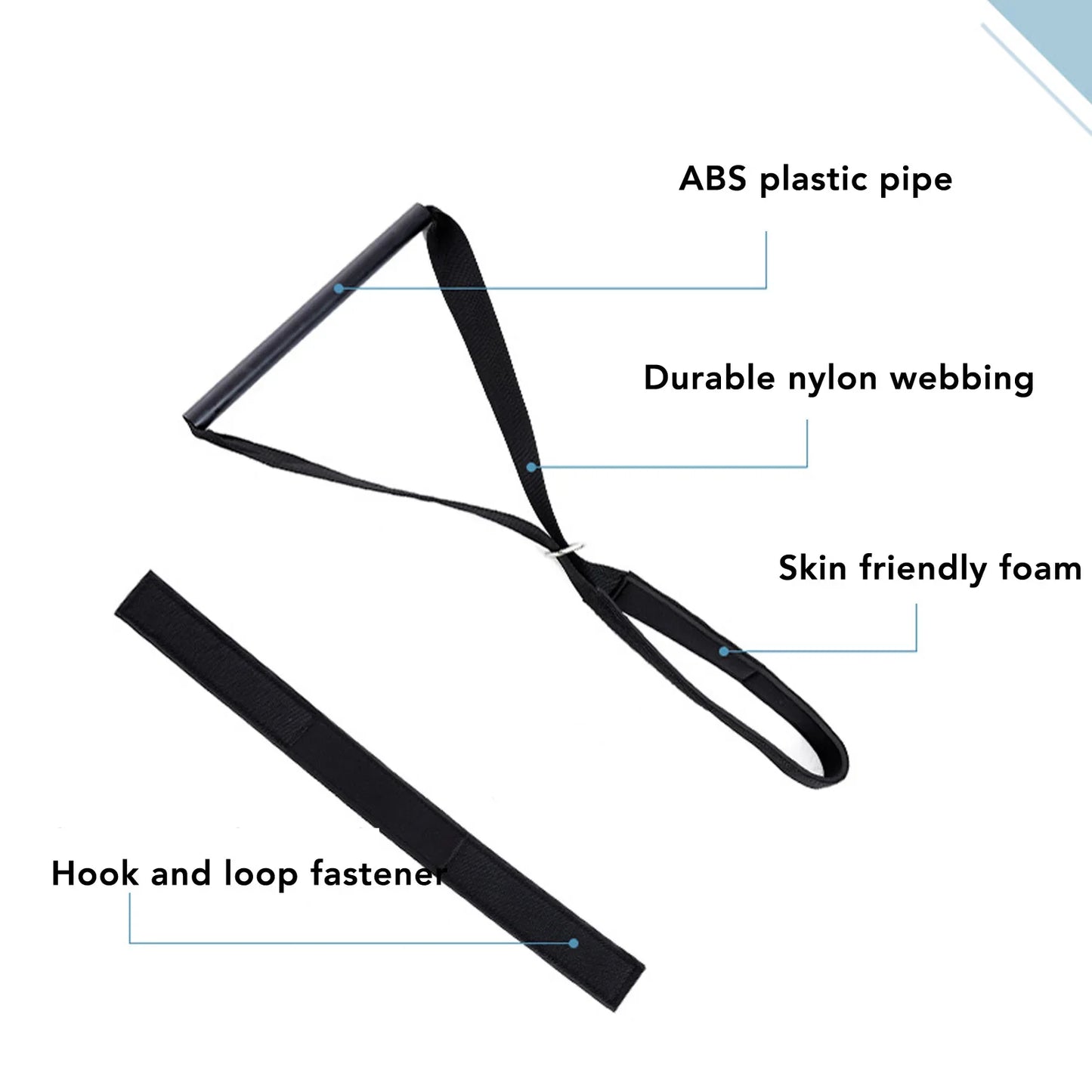 Therapy Neck Strap Neck Fitness Stretcher Strap Decompression Comfortable Handle Cervical Traction Pull Device Health Care Tool