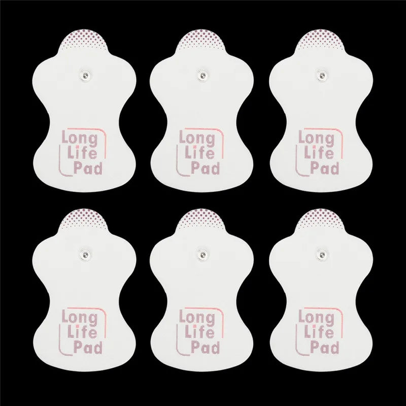 10 Pcs Electrode Replacement Pads For  Massagers Elepuls Long Life Pad Health Care Machine Accessories