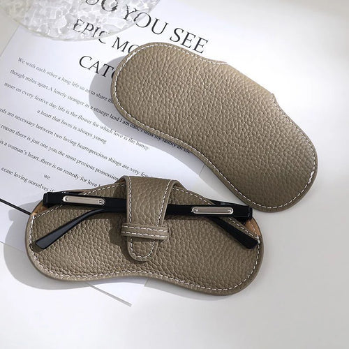 PU Leather Portable Glasses Bag Sunglasses Storage Bags Men and Women