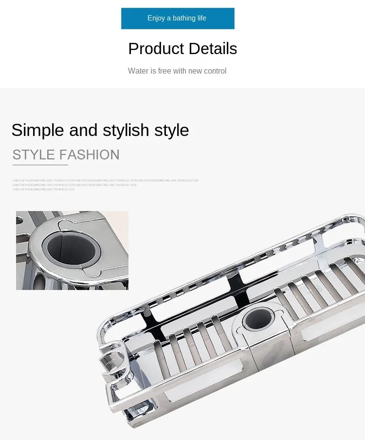 Multifunction Home Decor Organizer Bathroom Lifting Rod Removable