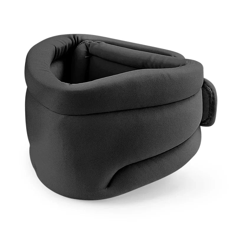 Neck Support Cervical Brace Adjustable Cervical Collar Soft Durable Foam for Relieve Cervical Pain Airplane Travel Nap Health