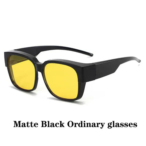 New Fashion Polarized Sunglasses Cover Over Myopia Prescription