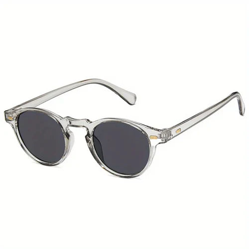 Retro Round Sunglasses Fashion Rice Nail Box Sunglasses For Men And