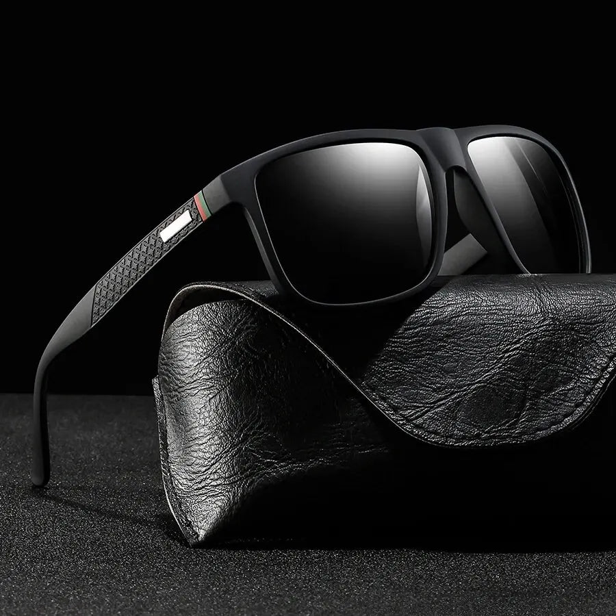 Fashion Vintage Square Sunglasses Men Women Luxury Brand Designer