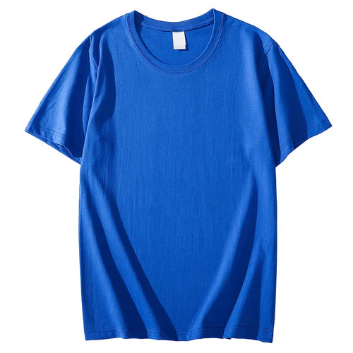 Solid Color T-shirt 8 Colors 2023 New Short Sleeve Men's/Women's Heavy