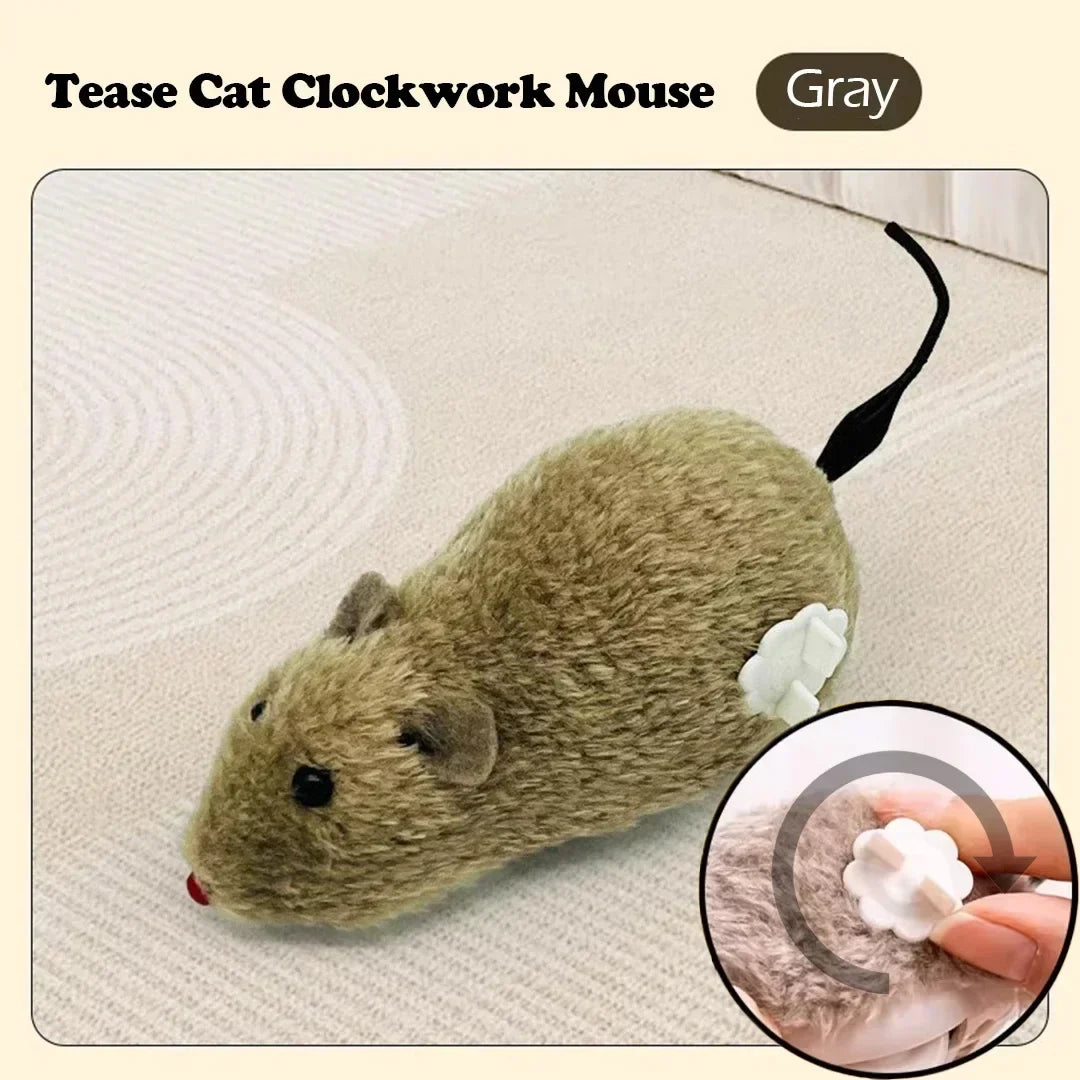 Interactive Cat Toy Chirping Flapping Sparrow Dog Toys Rechargeable Touch Squeak Bird-Shaped Plush Toy with Catnip Pet Supply