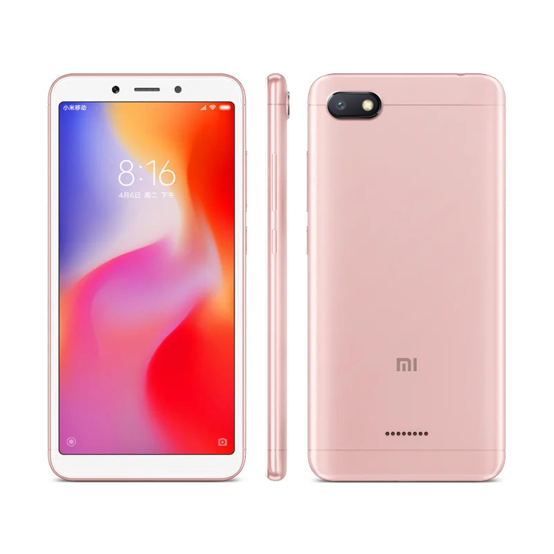 Original Xiaomi Redmi 6A Smartphone 3+32Gb Wholesale Xiaomi Mobile