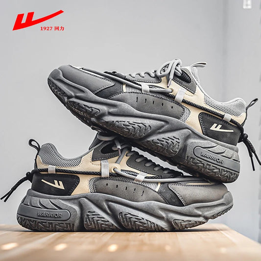 Warrior Sneakers For Men 2023 Spring Platform Arches Ventilate Male