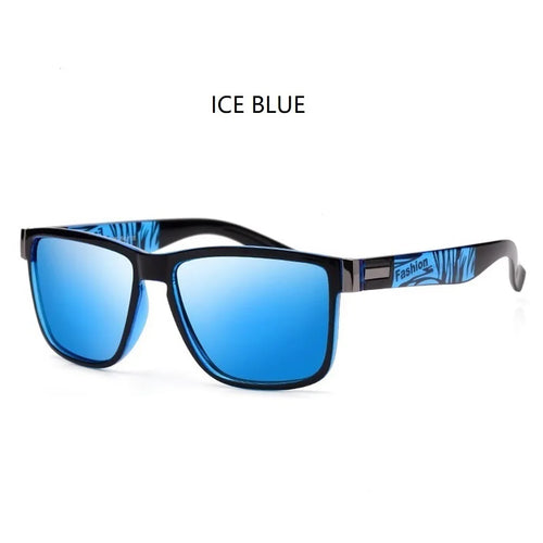Fashion Vintage Square Sunglasses Men Women Driving Fishing Luxury