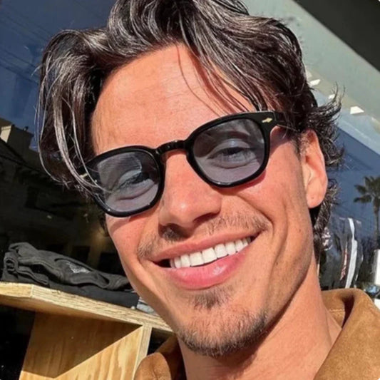 2024 New Vintage Rectangle Sunglasses Men Women Luxury Brand Designer