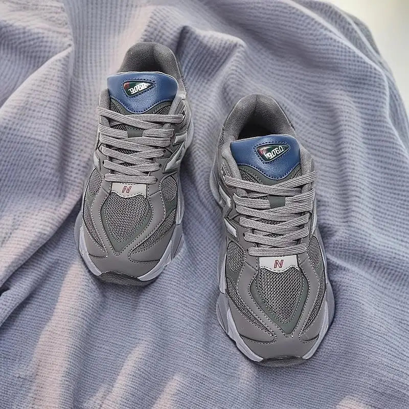 Women's shoes 2024 summer 1906R sports shoes men's shoes retro casual dad shoes brown gray blue