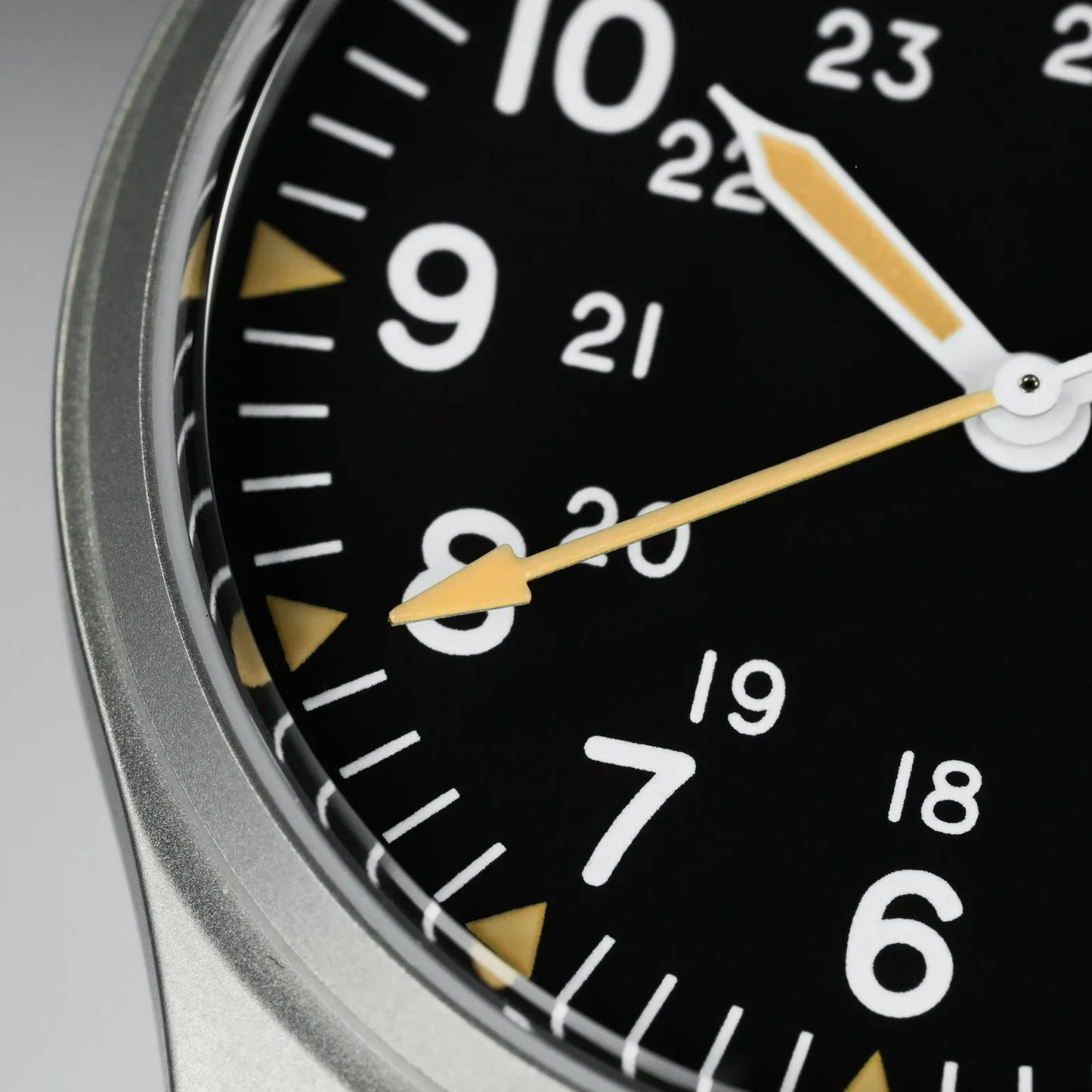 Militado ML07 Vintage Watch Miyota Super 2035 Movement Domed Sapphire Crystal Luminous 10Bar Waterproof 36mm Military Watches