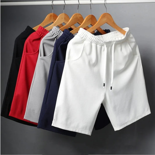 Summer Breathable Men Mesh Shorts Gym Bodybuilding Casual Loose Shorts