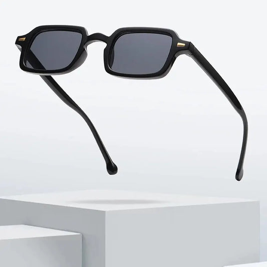 Simple Square Sunglasses Men and Women Retro Glasses Summer Sunshade