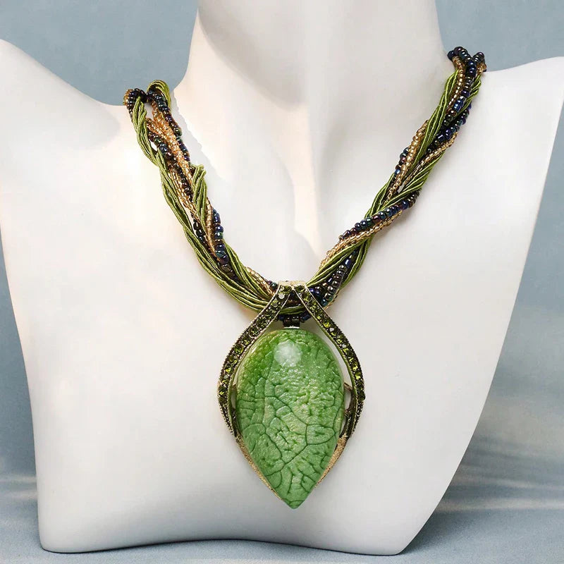 Fashion Bohemia Ethnic Handmade Necklace For Women Bijoux Multilayer