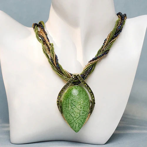 Fashion Bohemia Ethnic Handmade Necklace For Women Bijoux Multilayer