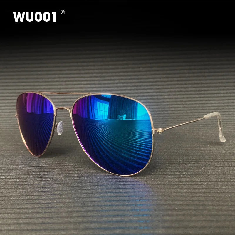 OCYCO Fashion Sunglasses For Men Women Pilot Driving Fishing Metal Sun