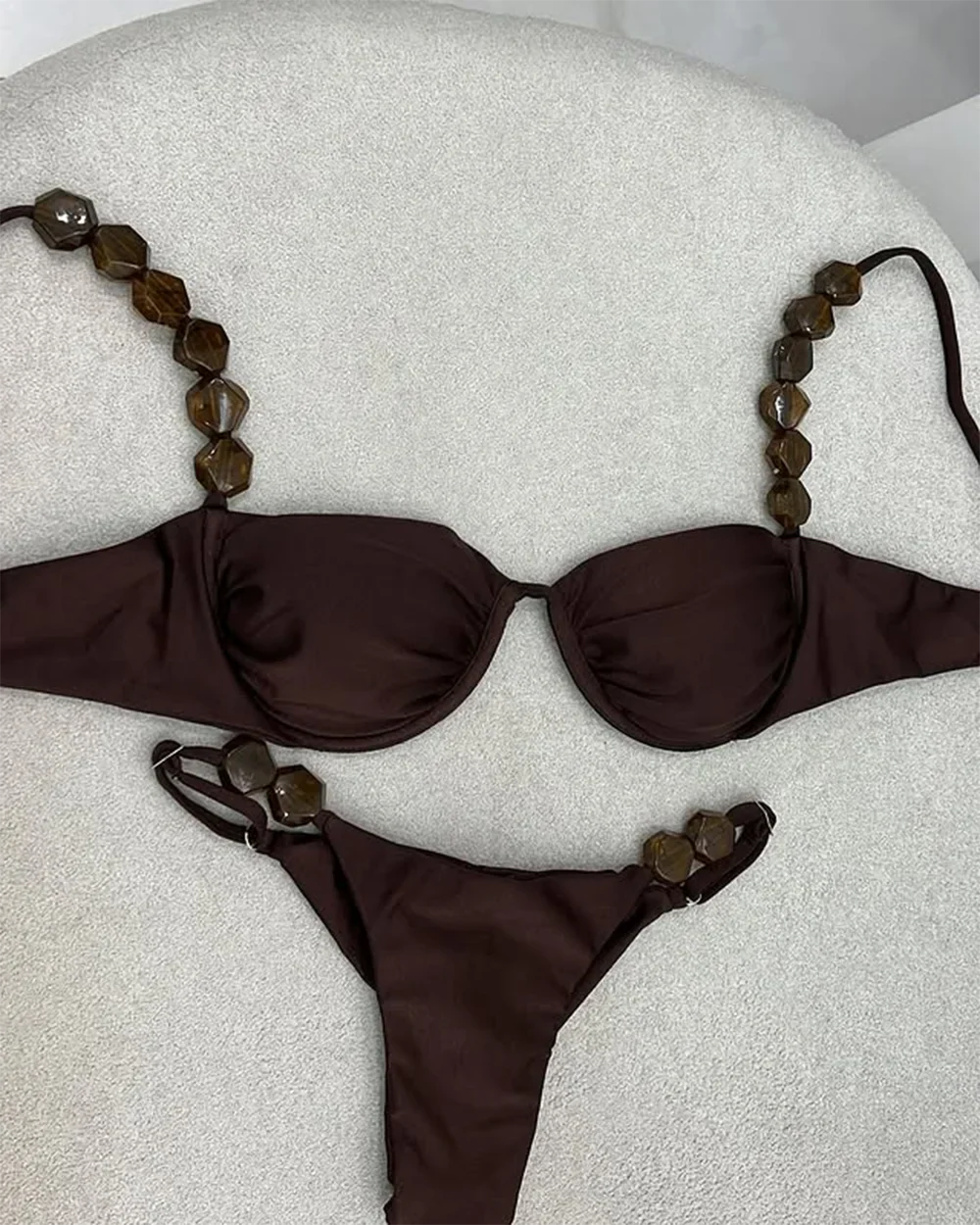 2025 Sexy Bikini Set High Waist Golden Printed Women Swimwear Push Up Bikinis Swimsuit Female Biquini Bathing Suit