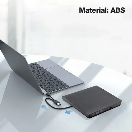 Optical Drive Case USB 3.0/USB 3.0 + Type-C 9.5mm/12.7mm Slim DVD