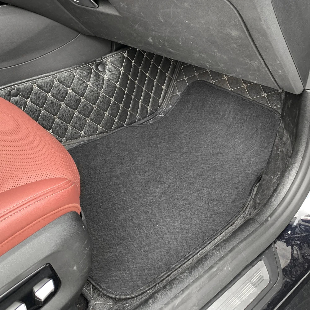 Car Floor Mat,Front & Rear Automotive Carpet Floor Mats Universal Fit