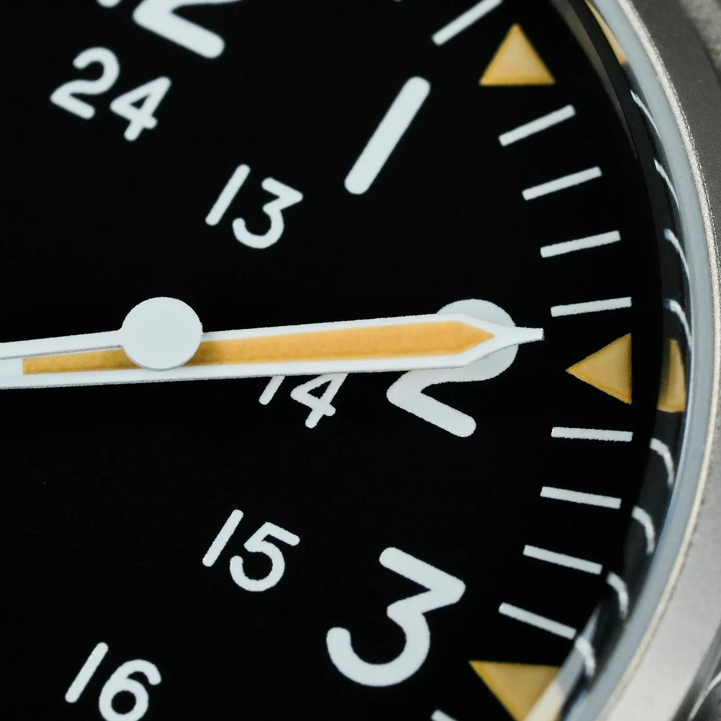 Militado ML07 Vintage Watch Miyota Super 2035 Movement Domed Sapphire Crystal Luminous 10Bar Waterproof 36mm Military Watches