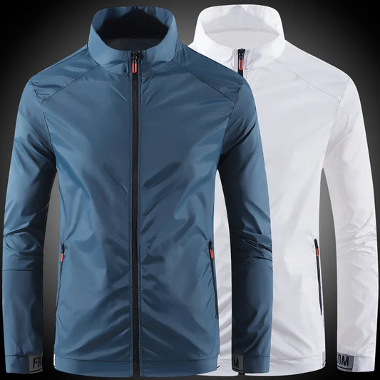 Men's sun protection clothes for summer ultra-thin breathable ice silk