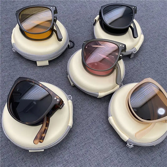 Folding sunglasses, portable, ultra light sun protection, UV