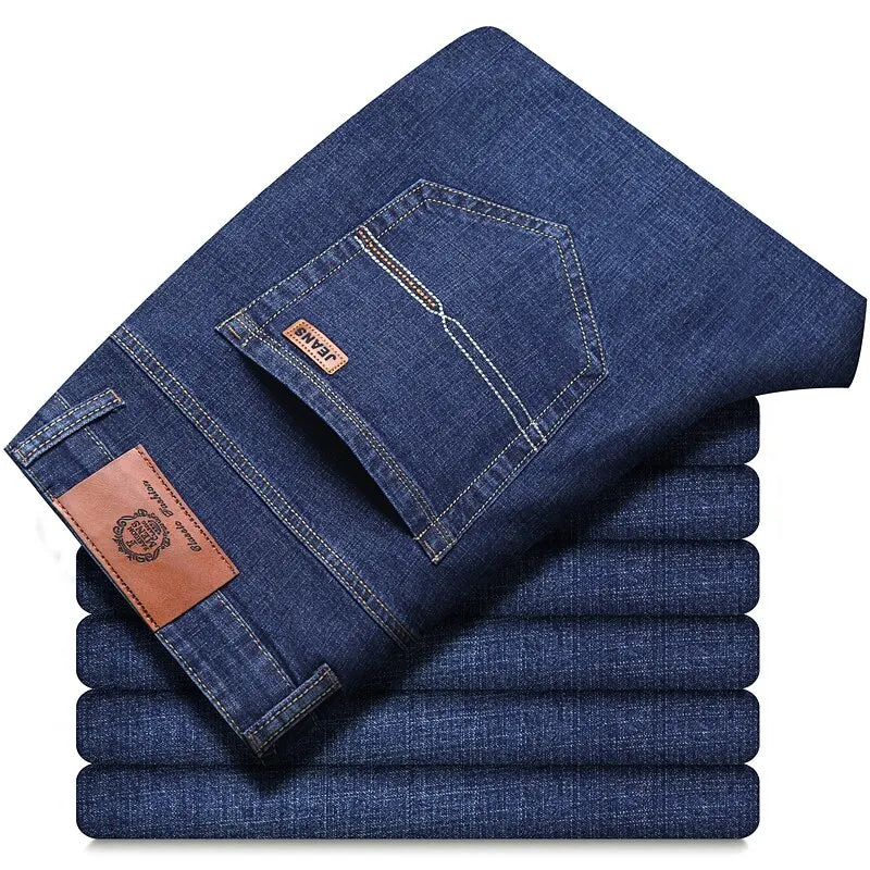 New Men Classic Jeans Jean Homme Pantalones Hombre Men Mannen Soft