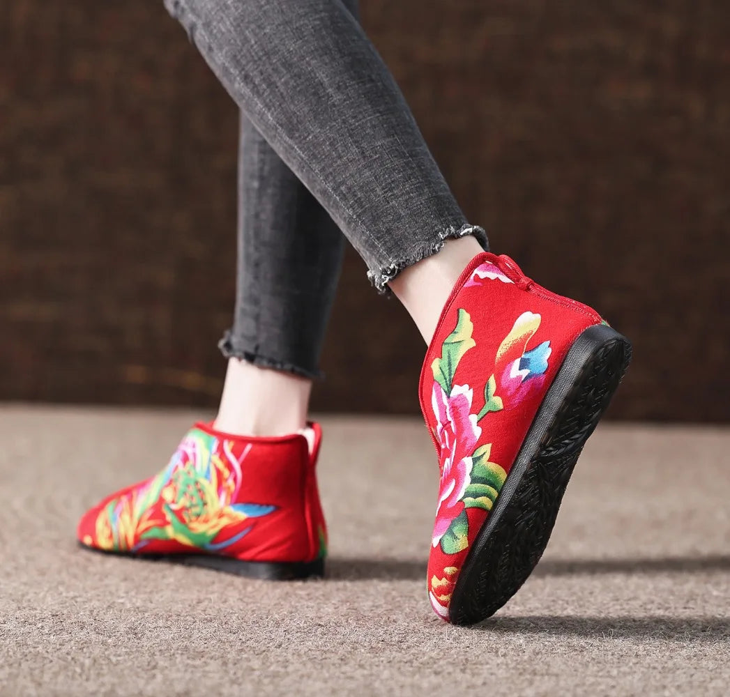 Fashion Thick Boots Casual Women Shoes Winter Boots Ladies Botas De Nieve Warm Botas Mujer Zapatos Cotton Shoes Woman Botines