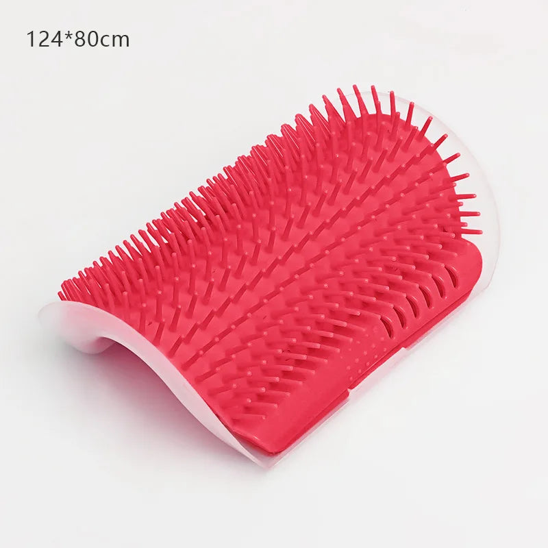 Cat Massage Tool Pet Hair Removal Massage Comb Wall Corner Self Cleaning Rubbing Brush Cats Toys Pet Beauty Supplies
