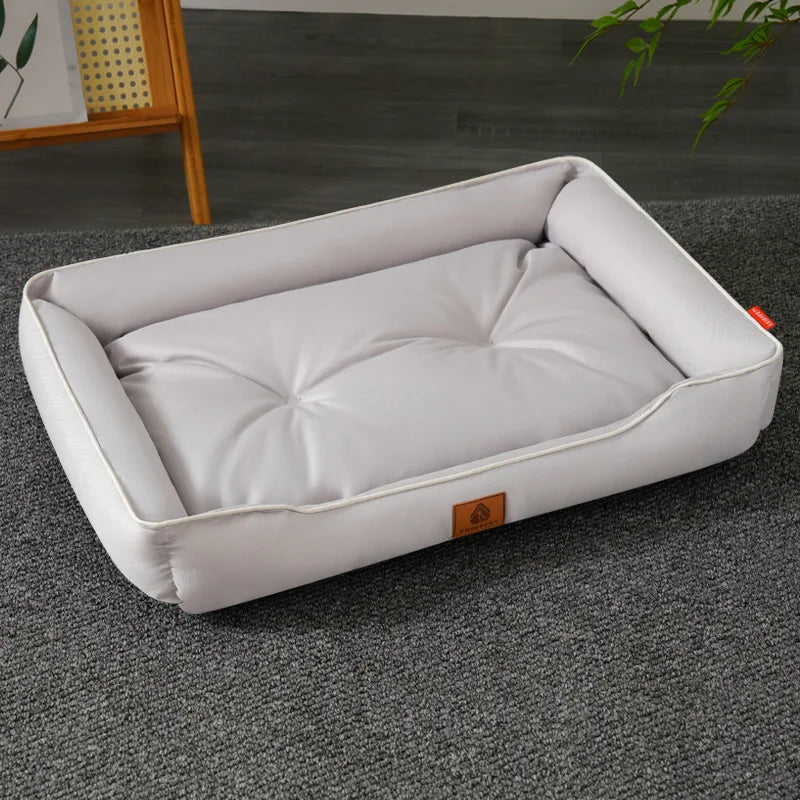 Thickened Filling All Season Dog Kennel Bite-resistant Medium Dog Sofa Bed 600D Oxford Cloth Waterproof Cat Nest Accessories