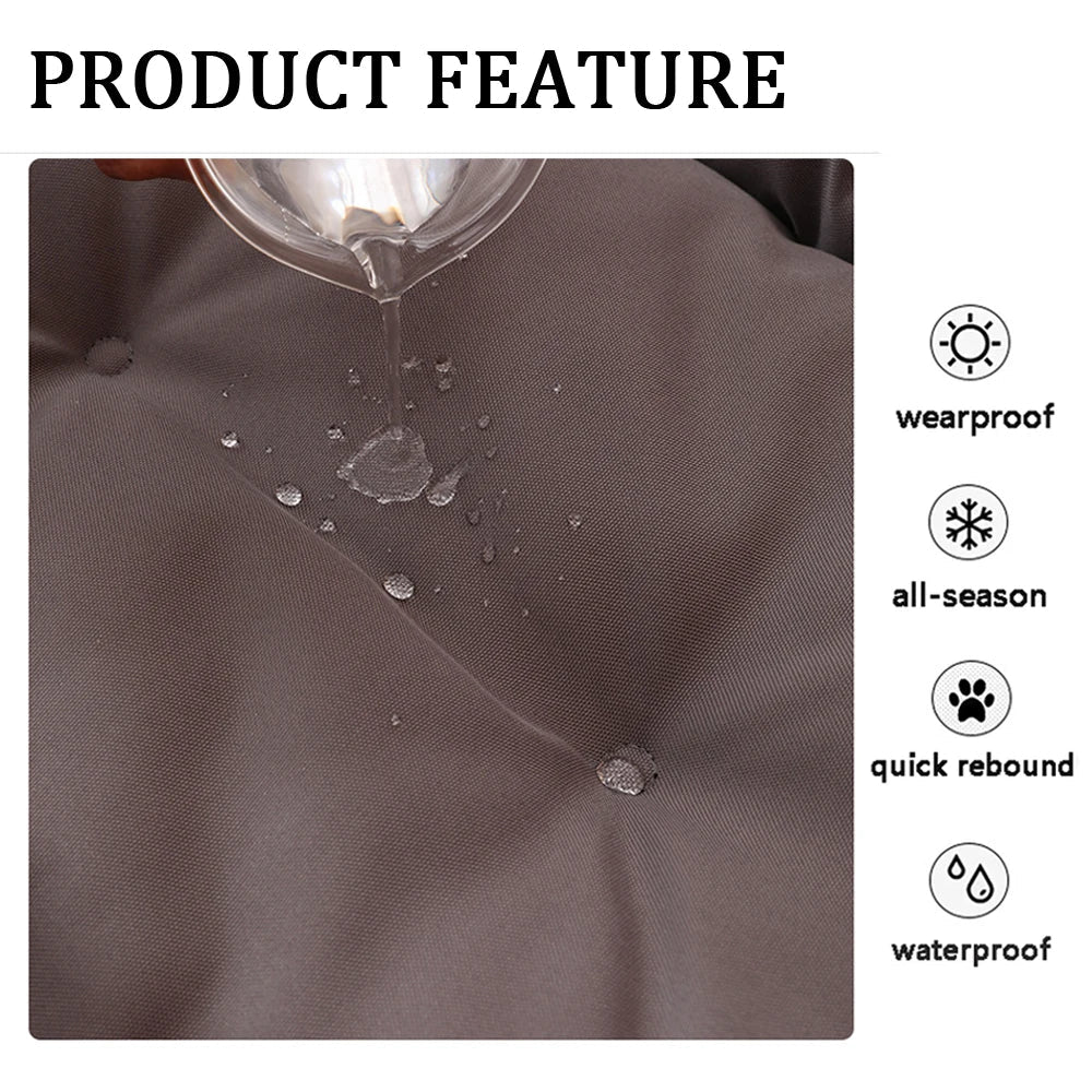 Thickened Filling All Season Dog Kennel Bite-resistant Medium Dog Sofa Bed 600D Oxford Cloth Waterproof Cat Nest Accessories