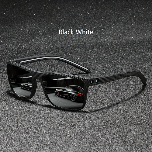 Fashion Nail Decoration Vintage Square Polarized Sunglasses Men Women