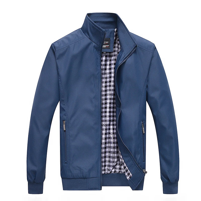 Spring and Autumn Men's Coat Fashion Trend Casual Jacket Large Loose