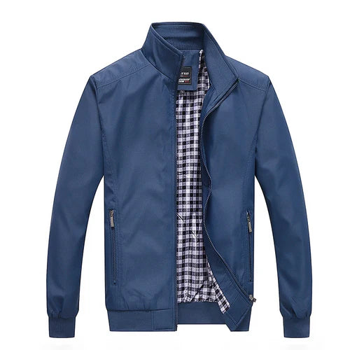Spring and Autumn Men's Coat Fashion Trend Casual Jacket Large Loose
