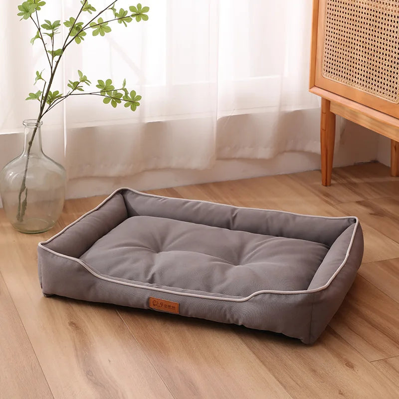 Thickened Filling All Season Dog Kennel Bite-resistant Medium Dog Sofa Bed 600D Oxford Cloth Waterproof Cat Nest Accessories