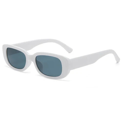 Rectangle Fashion Sunglasses For Women Men Retro Vintage UV400 Sun