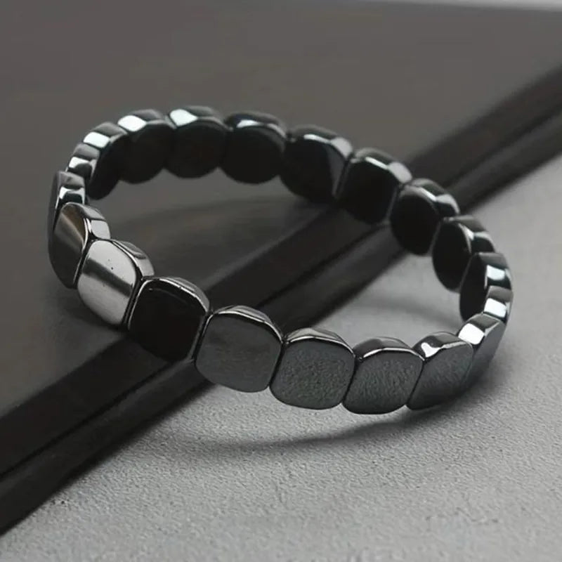 2025 New Hematite Bracelet Men, Hematite Bracelet, Naturally Support T-Levels, Restore Confidence, Nhance Mental Clarity & Focus