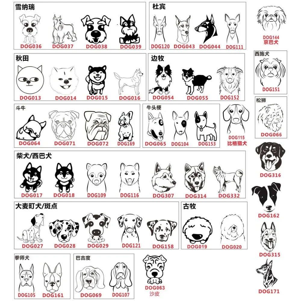 2pcs/lot Pet Dog Cat ID Name Tag Identification Pet Collar Kitten