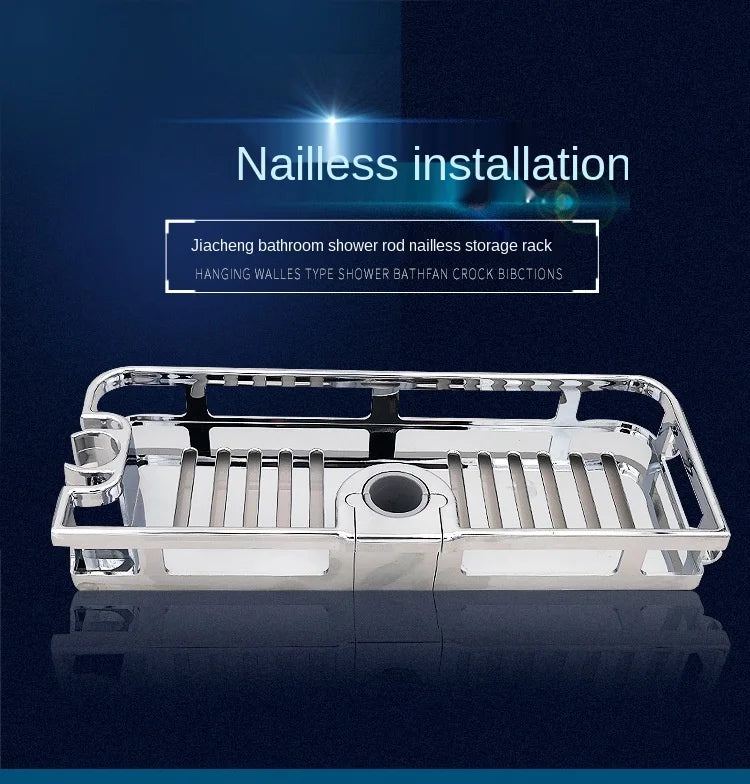 Multifunction Home Decor Organizer Bathroom Lifting Rod Removable