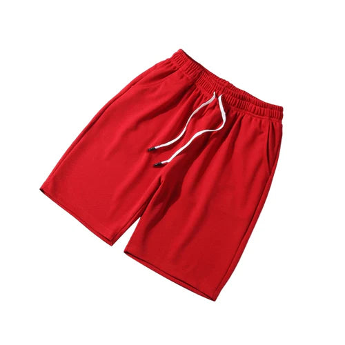 Summer Breathable Men Mesh Shorts Gym Bodybuilding Casual Loose Shorts