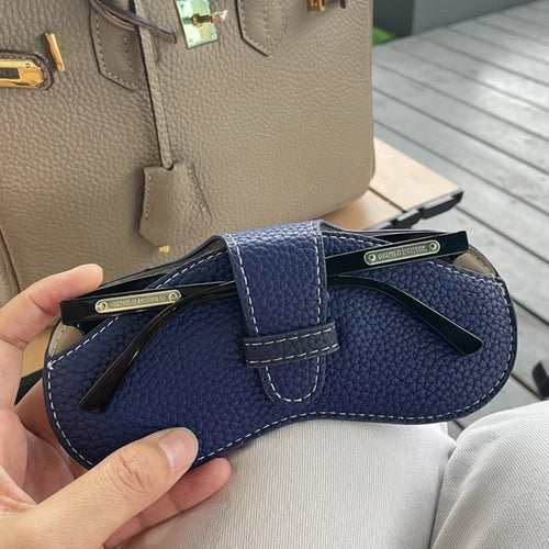 PU Leather Portable Glasses Bag Sunglasses Storage Bags Men and Women