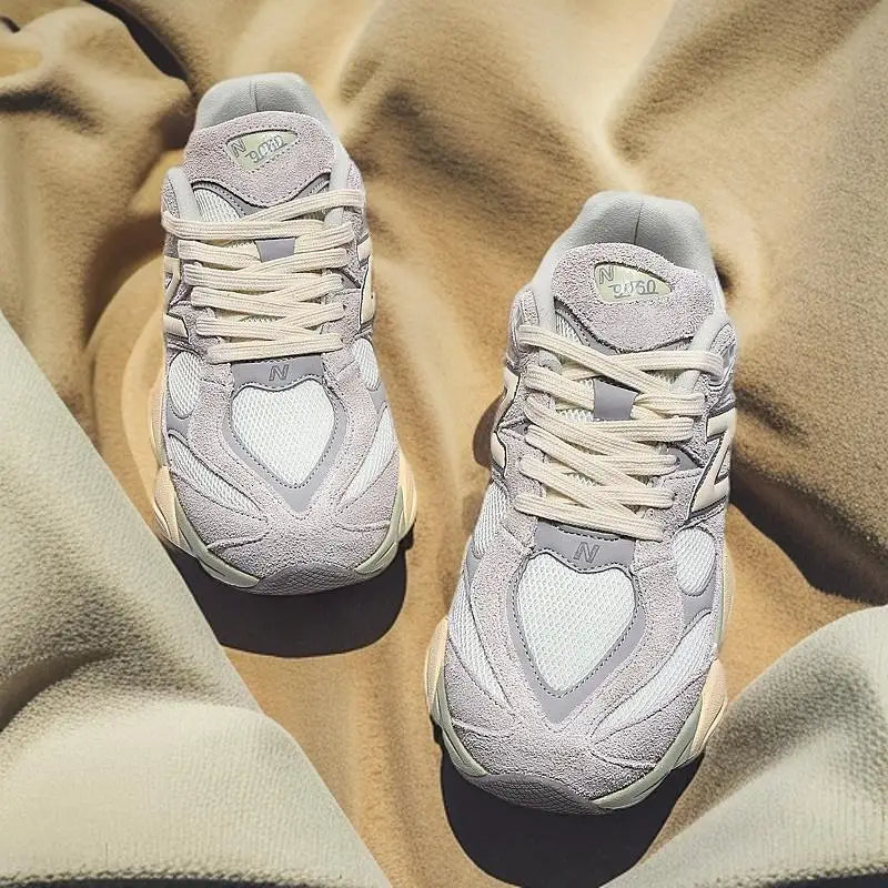 Women's shoes 2024 summer 1906R sports shoes men's shoes retro casual dad shoes brown gray blue